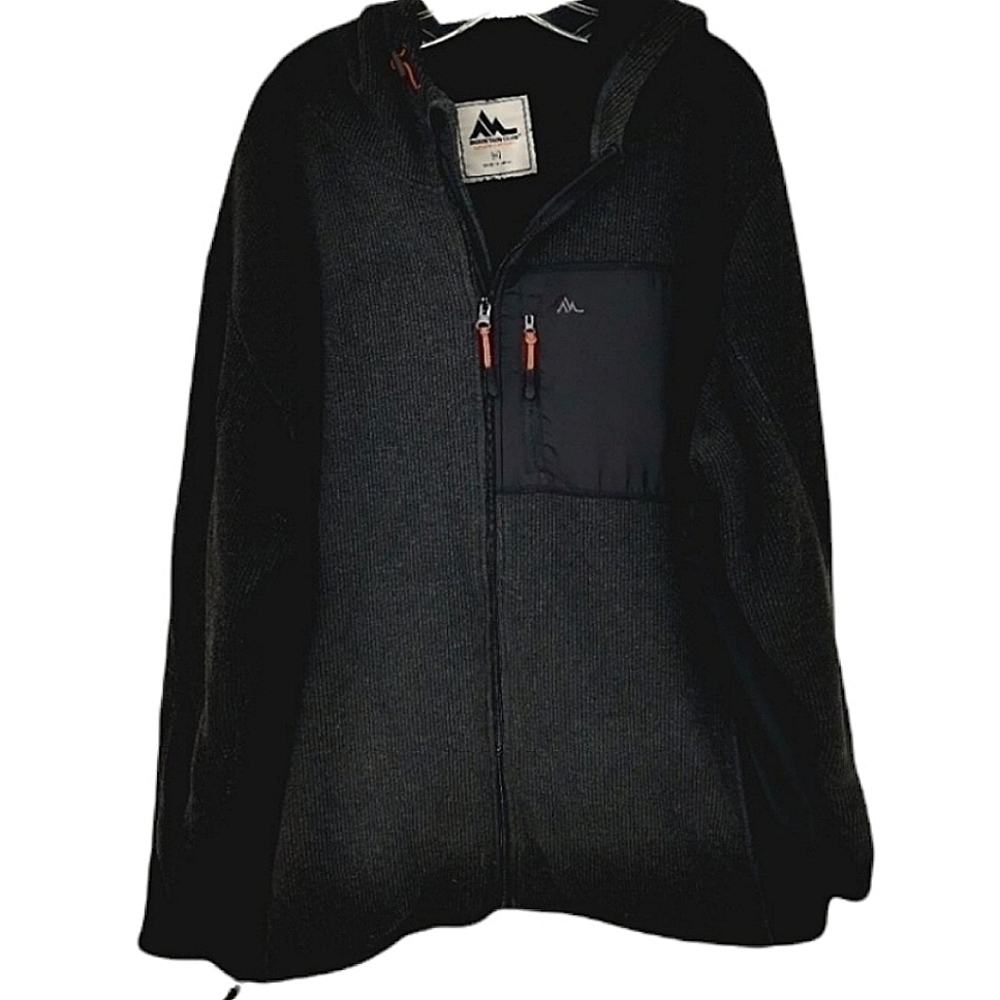 Mountain Club Men's XL Gray Jacket Fleece Lined
